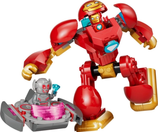 Imagine LEGO MARVEL IRON MAN SI PRIETENII SAI UIMITORI ULTRON VS IRON MAN 11209