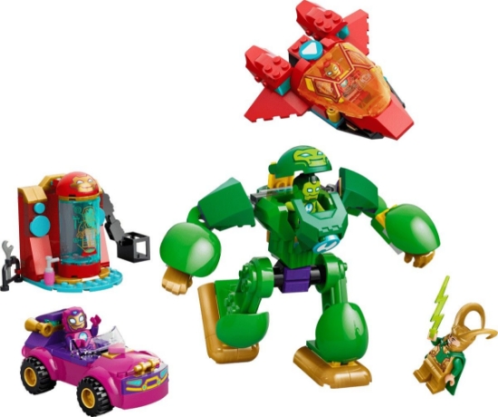 Imagine LEGO MARVEL IRON MAN SI PRIETENII SAI UIMITORI LOKI VS ECHIPA LUI IRON MAN 11211
