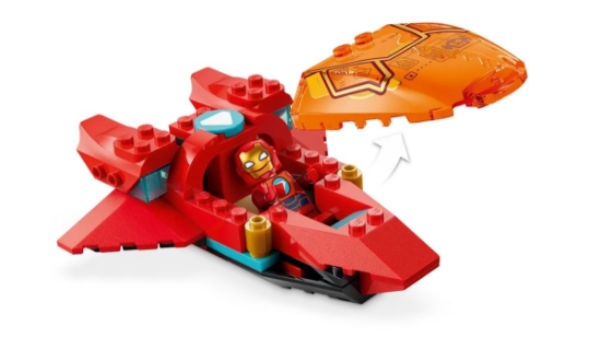 Imagine LEGO MARVEL IRON MAN SI PRIETENII SAI UIMITORI LOKI VS ECHIPA LUI IRON MAN 11211