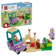 Imagine LEGO BLUEY BINGO SI BLUE SE JOACA DE A BUNICUTELE 11216