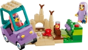 Imagine LEGO BLUEY BINGO SI BLUE SE JOACA DE A BUNICUTELE 11216