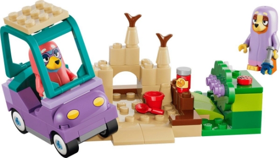 Imagine LEGO BLUEY BINGO SI BLUE SE JOACA DE A BUNICUTELE 11216