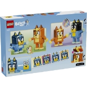 Imagine LEGO BLUEY FAMILIA LUI BLUE DIN CARAMIZI 11217