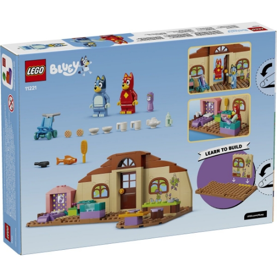Imagine LEGO BLUEY LA SCOALA CU RUSTY SI BLUE 11221