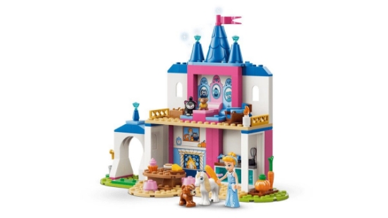 Imagine LEGO DISNEY PRINCESS CASTELUL CU ANIMALUTE AL CENUSARESEI 43283