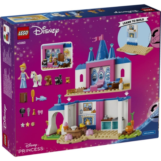 Imagine LEGO DISNEY PRINCESS CASTELUL CU ANIMALUTE AL CENUSARESEI 43283