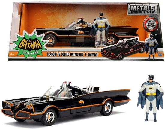 Imagine MASINUTA BATMOBIL CLASIC 1966 SCARA 1 LA 24