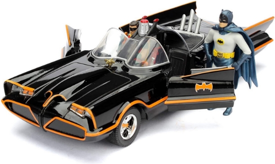 Imagine MASINUTA BATMOBIL CLASIC 1966 SCARA 1 LA 24