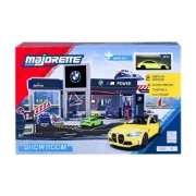 Imagine MAJORETTE SET SHOWROOM AUTO BMW CU MASINUTA INCLUSA BMW M3