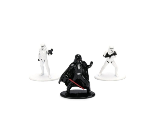 Imagine JADA STAR WARS SET 3 NANO FIGURINE METALICE 4CM