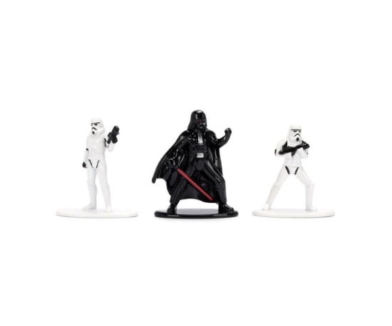 Imagine JADA STAR WARS SET 3 NANO FIGURINE METALICE 4CM
