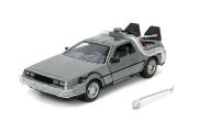 Imagine JADA BACK TO THE FUTURE MASINUTA METALICA MASINA TIMPULUI SCARA 1 LA 24