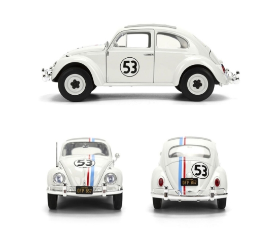 Imagine JADA DISNEY THE LOVE BUG MASINUTA METALICA HERBIE VOLKSWAGEN BEETLE SCARA 1 LA 24