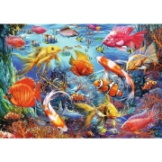 Imagine Puzzle Trefl 1000 – Forme ascunse: Viața subacvatică
