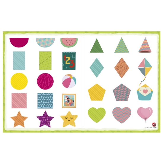 Imagine CUTIE MAGNETICA FORME GEOMETRICE CU 36 DE PIESE