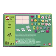 Imagine CUTIE MAGNETICA FORME GEOMETRICE CU 36 DE PIESE