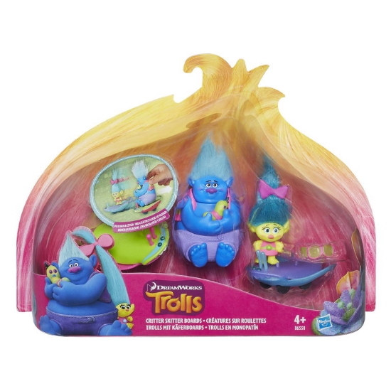Imagine PACHET FIGURINE TROLLS PE SKATE