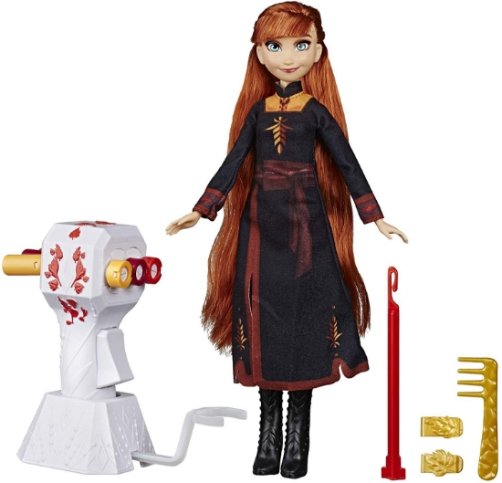 Imagine PAPUSA FROZEN2 ANNA CU PAR LUNG PENTRU IMPLETIT