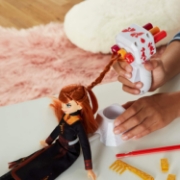Imagine PAPUSA FROZEN2 ANNA CU PAR LUNG PENTRU IMPLETIT