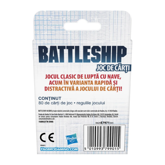 Imagine BATTLESHIP JOCUL CU CARTI IN LIMBA ROMANA