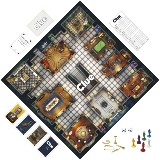 Imagine JOC DE STRATEGIE SI INVESTIGATIE CLUEDO IN LIMBA ENGLEZA
