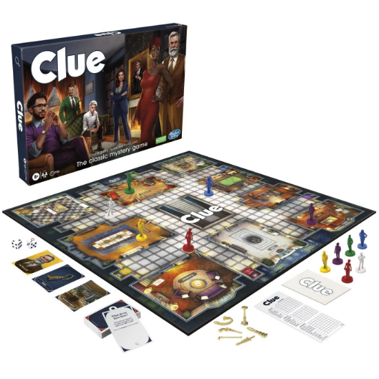 Imagine JOC DE STRATEGIE SI INVESTIGATIE CLUEDO IN LIMBA ENGLEZA