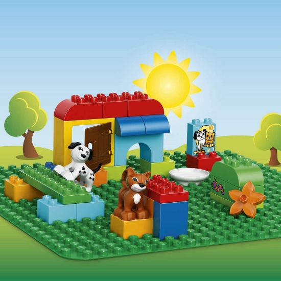 Imagine LEGO DUPLO PLACUTA SUPORT CONSTRUCTIE 2304
