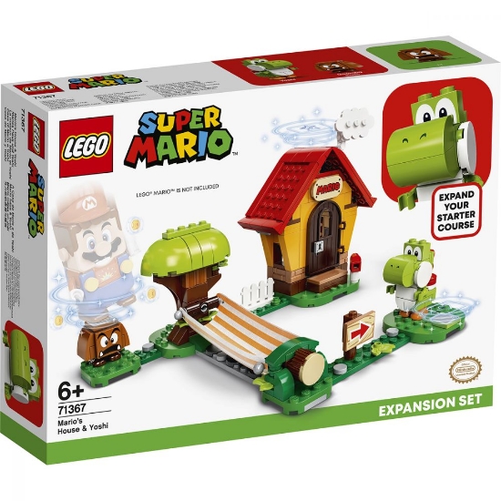 Imagine LEGO SUPER MARIO  SET DE EXTINDERE CASA LUI MARIO SI YOSHI 71367