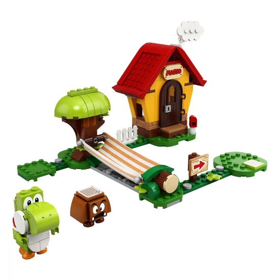 Imagine LEGO SUPER MARIO  SET DE EXTINDERE CASA LUI MARIO SI YOSHI 71367