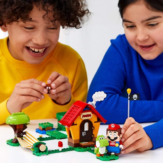 Imagine LEGO SUPER MARIO  SET DE EXTINDERE CASA LUI MARIO SI YOSHI 71367