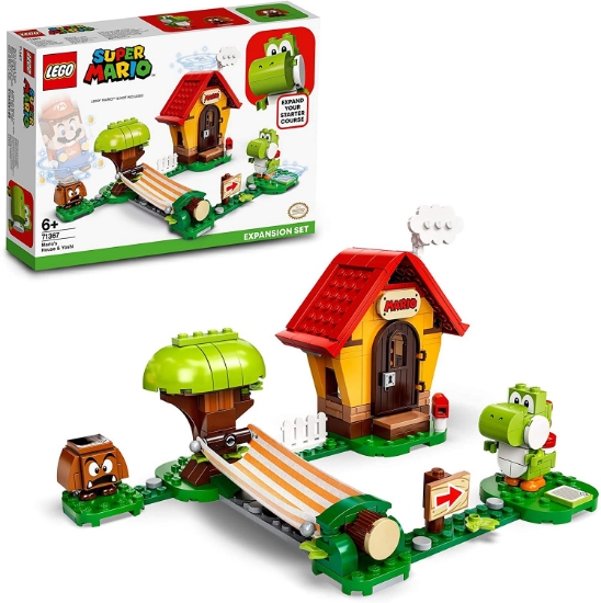 Imagine LEGO SUPER MARIO  SET DE EXTINDERE CASA LUI MARIO SI YOSHI 71367