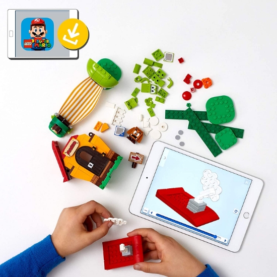 Imagine LEGO SUPER MARIO  SET DE EXTINDERE CASA LUI MARIO SI YOSHI 71367