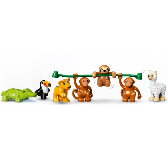Imagine LEGO DUPLO ANIMALE SALBATICE DIN AMERICA DE SUD 10973