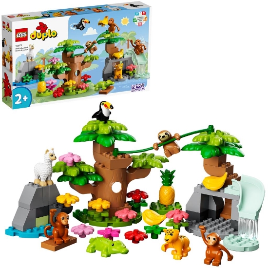 Imagine LEGO DUPLO ANIMALE SALBATICE DIN AMERICA DE SUD 10973