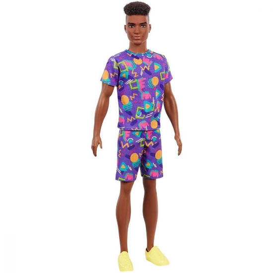 Imagine PAPUSA BAIAT FASHIONISTAS CU TINUTA LEJERA MULTICOLORA
