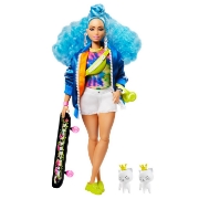 Imagine PAPUSA BARBIE EXTRA STYLE PAR ALBASTRU CARLIONTAT