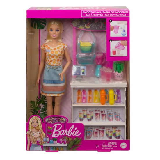 Imagine BARBIE PAPUSA BARBIE SI BAR DE SMOOTHIE