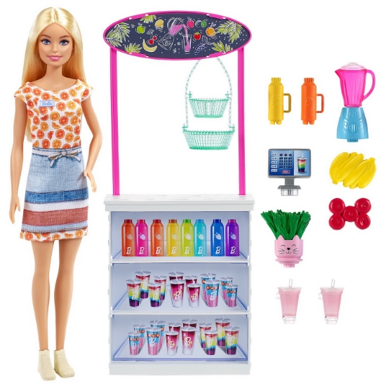 Imagine BARBIE PAPUSA BARBIE SI BAR DE SMOOTHIE