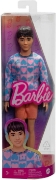 Imagine BARBIE PAPUSA BAIAT FASHIONISTAS CU BLUZA CU INIMIOARE 