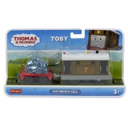 Imagine THOMAS LOCOMOTIVA MOTORIZATA TOBY CU VAGON