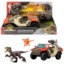 Imagine JURASSIC WORLD REBIRTH SET VEHICUL DE LUPTA LAUNCH N BATTLE CU FIGURINE SI ACCESORII