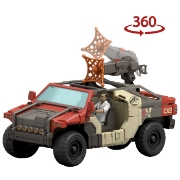 Imagine JURASSIC WORLD REBIRTH SET VEHICUL DE LUPTA LAUNCH N BATTLE CU FIGURINE SI ACCESORII