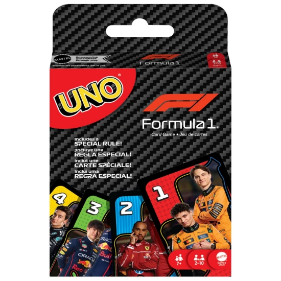 Imagine JOC DE CARTI UNO FORMULA 1
