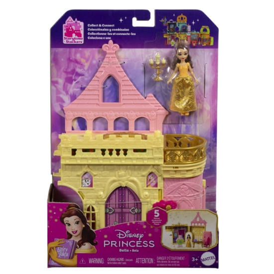 Imagine DISNEY PRINCESS CASTELUL LUI BELLE CU FIGURINE SI ACCESORII