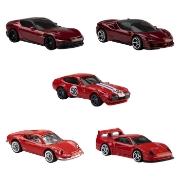 Imagine HOT WHEELS SET 5 MASINUTE METALICE FERRARI