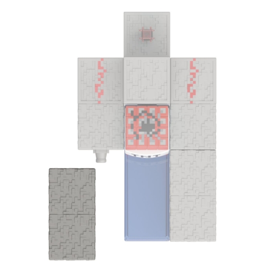 Imagine MINECRAFT CRAFT A BLOCK FIGURINA MOOSHROOM 8CM