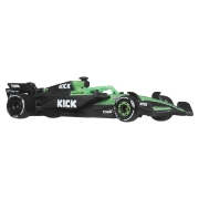 Imagine HOT WHEELS PREMIUM REAL RIDERS FORMULA 1 2024 MASINUTA METALICA KICK SAUBER F1 TEAM NUMARUL 27 SCARA 1 LA 64