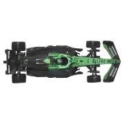 Imagine HOT WHEELS PREMIUM REAL RIDERS FORMULA 1 2024 MASINUTA METALICA KICK SAUBER F1 TEAM NUMARUL 27 SCARA 1 LA 64