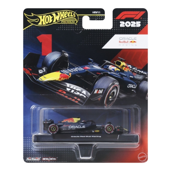 Imagine HOT WHEELS PREMIUM REAL RIDERS FORMULA 1 2024 MASINUTA METALICA ORACLE RED BULL RACING SCARA 1 LA 64