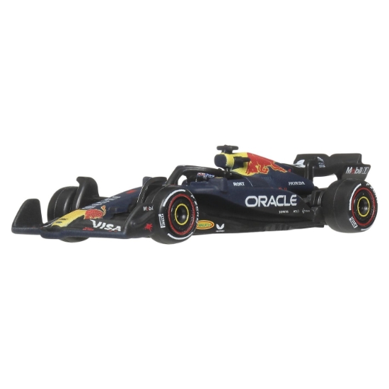 Imagine HOT WHEELS PREMIUM REAL RIDERS FORMULA 1 2024 MASINUTA METALICA ORACLE RED BULL RACING SCARA 1 LA 64